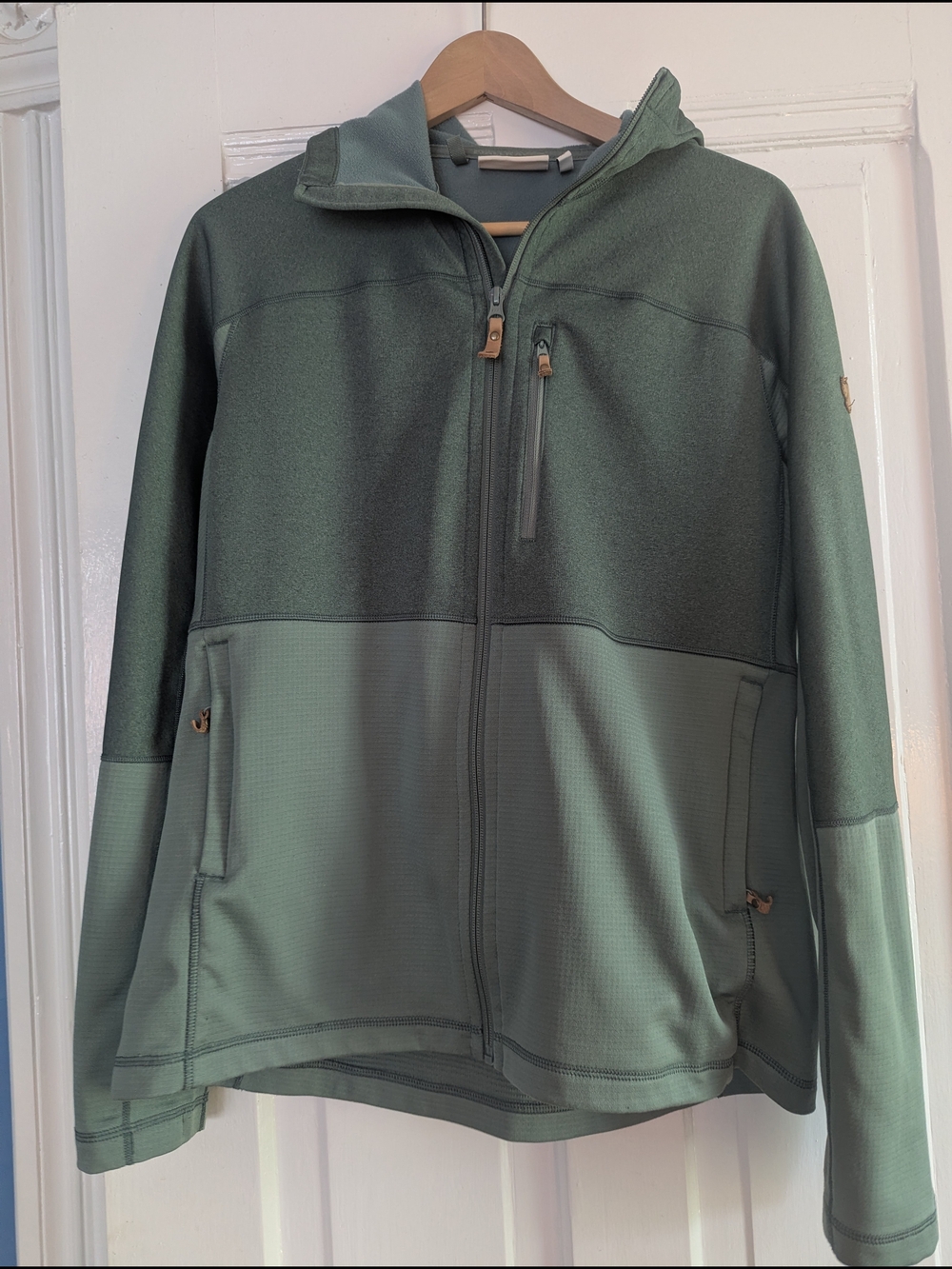 Fjallraven Women's Abisko Trail Fleece, Patina Green, XL (or looser Medium) - Picture 11 of 11